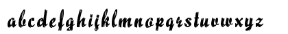Maize Regular Lowercase Preview