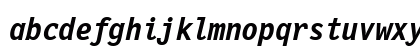 H_Letter Gothic 12 BT BoldItalic Preview