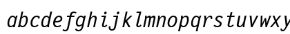 H_Letter Gothic 12 BT Italic Preview