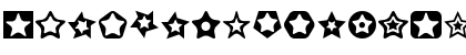 Stars for 3D FX Normal Font