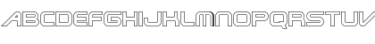 Steel Hollow Regular Font