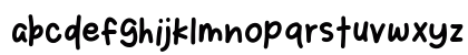 Idealy Regular Lowercase Preview