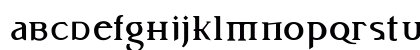 Idiosynoptium Regular Lowercase Preview