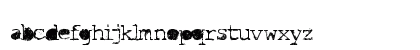 Idiot Regular Lowercase Preview
