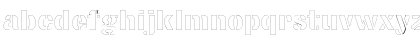 StencilSetExtendedOutline Regular Font