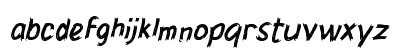 i Ireng Regular Lowercase Preview