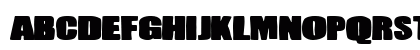 Impact Club Regular Lowercase Preview