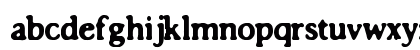 Impossibilium BRK Regular Lowercase Preview