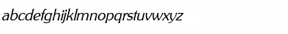 SunsetGothic RegularItalic Font