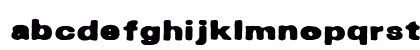 INKy black Lowercase Preview