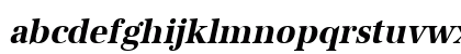 IrisBeckerNarrow Bold Italic Preview