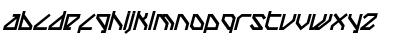 TechstepBlack Oblique Regular Font