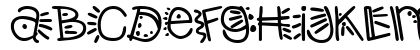 ManicPopThrill Regular Lowercase Preview