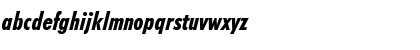 Tempo LT HeavyCondensed Italic Font