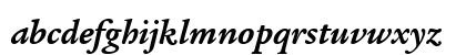 ITCLegacySerif BoldItalic Preview