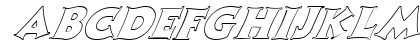 FZ JAZZY 13 HOLLOW ITALIC Normal Preview