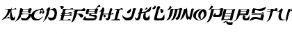 TokyoCaps Italic Font
