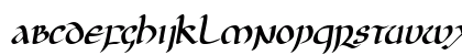 JGJ Uncial Italic Preview