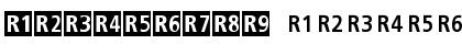 TransitLinie-R Regular Font
