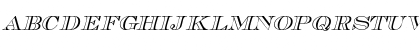 TribOutlineSCapsSSK Italic Font