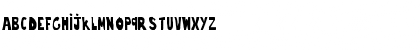 Jott 43 Condensed Bold Lowercase Preview