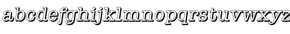 TypewriterShadow Italic Font