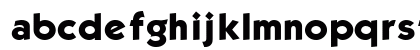 KabanaBold Regular Lowercase Preview