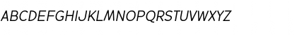 BacktalkSans BTN ShortCap Oblique Font