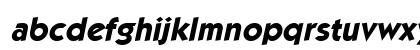 KabobExtrabold Italic Lowercase Preview
