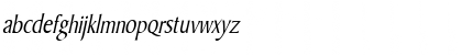 BarrettCondensed Italic Font