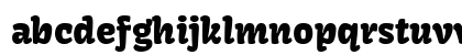 Kavoon Regular Lowercase Preview