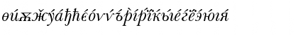 Baskerville Cyrillic Italic Font