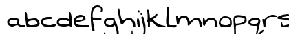 KG Swanky and Moo Moo Regular Lowercase Preview