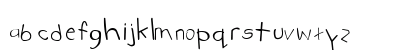 Kidstuff Regular Lowercase Preview