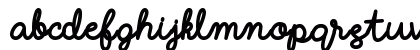 Millennial Solstice Regular Lowercase Preview