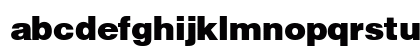0Hel-BL Regular Lowercase Preview
