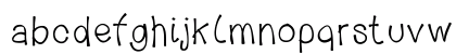 123Bambou Medium Lowercase Preview