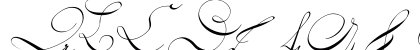 18th Century Initials Regular Lowercase Preview