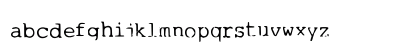 1980sWriter Medium Lowercase Preview