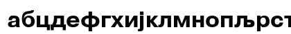 1Hel-B Regular Lowercase Preview