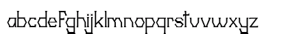 20th Centenary Faux Regular Lowercase Preview