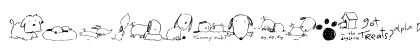 2Peas DW Bow Wow Regular Lowercase Preview