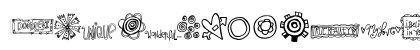 2Peas Funky Doodles Regular Lowercase Preview
