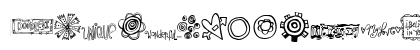 2Peas Funky Doodles Regular Lowercase Preview