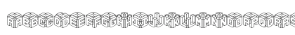3D LET (BRK) Regular Lowercase Preview