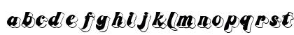 Fremont Regular Lowercase Preview