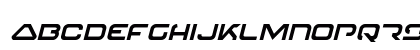 4114 Blaster Italic Italic Lowercase Preview