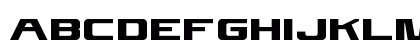 4KSTNCL Regular Lowercase Preview