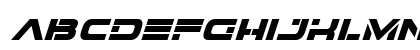 7th Service Bold Italic Bold Italic Lowercase Preview