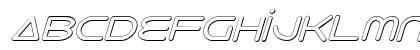 8th Element 3D Italic Italic Lowercase Preview